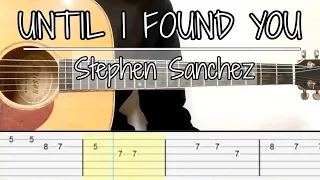 Stephen Sanchez - Until I Found You (Guitar Tabs Tutorial)