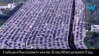 Worst traffic jam in the world | Longest traffic jam