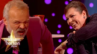 Dakota Johnson Gave Olivia Colman A Tiny Tattoo! | The Graham Norton Show