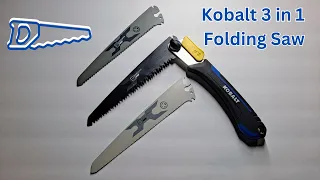 Kobalt 3 in 1 Folding Saw