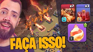 MELHOR FORMA DE COMPLETAR O EVENTO DO DRAGÃO CLASH OF CLANS