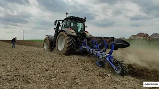 VALTRA T255 VERSU + PŁUG ÖVERUM CX2 4980F -- POKAZ AGRIMA🌾