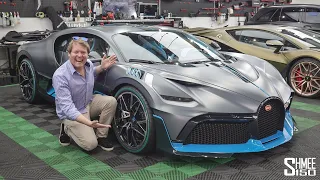 My FIRST RIDE in a $5.8m Bugatti Divo!