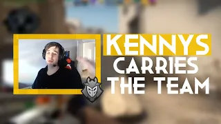 KENNYS CARRIES SO HARD! | KennyS twitch CSGO highlights #3 (ACE, CLUTCH, FRAGS)