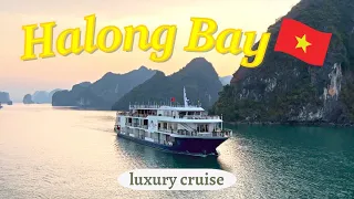 Halong Bay Luxury Cruise with Mon Cheri 72 hours #hanoi #vietnam