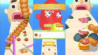 SANDWICH RUNNER, MAKEOVER, PARASITE CLEANER - Gameplay Walkthrough FOR IOS, Android