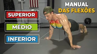 TREINO EM CASA: TREINO DE FLEXÃO EM CASA PARA GANHAR PEITO