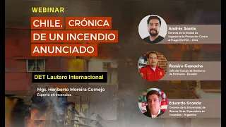 Webinar - Chile, Crónica de un Incendio Anunciado - DET Lautaro Internacional