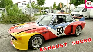 BMW 3.0 CSL Calder BMW Art Car Exhaust Sound