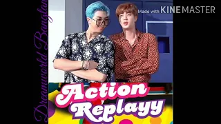 BTS NamJin in Action Replayy || Hindi K-pop mix movie trailer