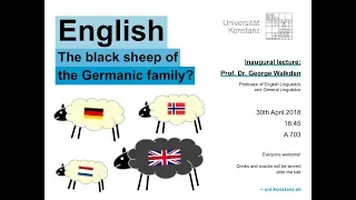 English: The Black Sheep Of The Germanic Family?