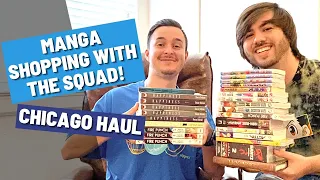 Manga Shopping With The Squad! | CHICAGO HAUL / PICKUPS (Vacation Arc Part 2)