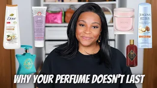 HOW TO LAYER YOUR PERFUME TO LAST ALL DAY | SHOWER ROUTINE & PERFUME LAYERING COMBOS