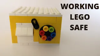 Working LEGO Safe - EASY TUTORIAL