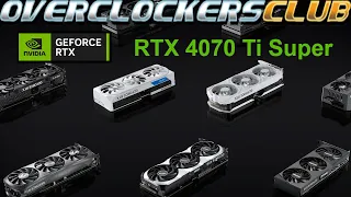 Nvidia RTX 4070 Ti Super Review!