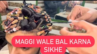 Maggi wale ////))) hair karna sikhe   💇‍♂️💇‍♂️💇‍♂️ wo bhi ghar bethe love you YouTube family😊❤️