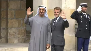 Macron welcomes key Gulf ally Abu Dhabi crown prince | AFP