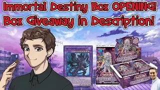 Yu-Gi-Oh: Legendary Duelists Immortal Destiny Box Opening / Giveaway!! (Giveaway in Description!)