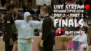 LIVE | OPEN BELGIUM PENCAK SILAT | DAY 2 | FINALS | PART 1