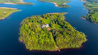 Welcome to Krishna Island epic video. Govindadvipa. Inish Rath Island. Co. Fermanagh