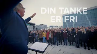 "Din tanke er fri" på Operataket i Oslo