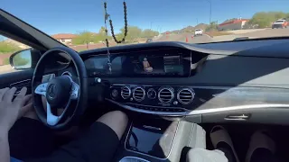 2022 Mercedes’ Benz s560 POV drive and review