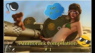 WotBlitz - Ammorack compilation #1, ...Tier 8-10