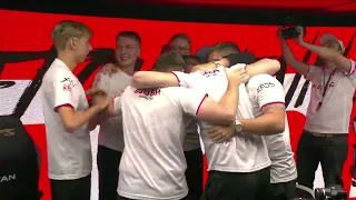 Heroic emotions after winning Blast Final