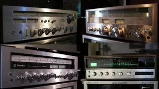 kenwood VS sansui VS akai VS technics ...Vintage super soundtest