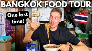 BANGKOK FOOD TOUR: Trying as much THAI FOOD as we can before we leave Thailand 🇹🇭 (Best Street Food)