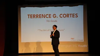 The Art of Introductions | Terrence Gonzales-Cortes | TEDxIrvington HS