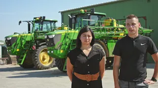 Jelonki przy pracy w Warcie Bolesławieckiej | John Deere PL