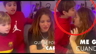 Hijos De Shakira, Milán Y Sasha REACCIONAN Al Video Que Le Hizo Carlos Vives A Shakira