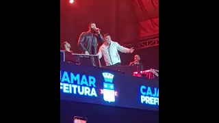 Amando individual  Felipe Araújo e Gusttavo Lima juntos no palco do #rodeio de cajamar sp