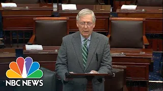 Mitch McConnell: Nancy Pelosi Handled Impeachment Like 'A Happy Bill Signing' | NBC News