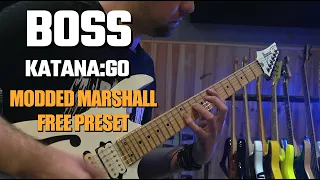 BOSS Katana:GO ||| Modded Marshall (Free Preset)