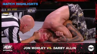 Jon Moxley and Darby Allin Clash in AEW World Championship Match