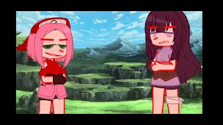 Batalha de rap Sakura vs Hinata