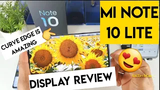 Mi Note 10 lite display review amazing😍 & Shocking results😱