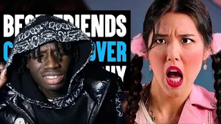 Mo Bando reacts to Best Friends COMPETE Over The SAME GUY ft. Alan Chikin Chow | Dhar Mann Studios