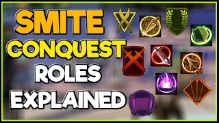 Smite Conquest Roles Explained - Beginner Guide 2020