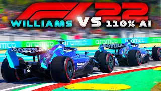 F1® 22 Can I Beat 110% AI In A Williams? (Last to First)