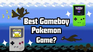 What is the BEST Pokemon Gameboy Game?