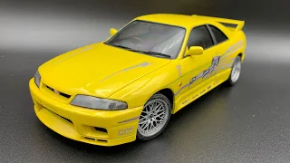 Nissan Skyline R33 GT-R from The Fast and The Furious ''Big Bird'' 1/24 Tamiya/USCP Full Build