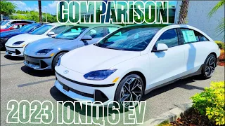 What's the Difference? 2023 Hyundai Ioniq 6 SE, SEL and Limited Comparison