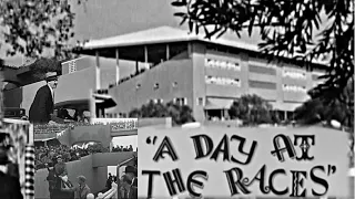 Marx Bros Day at Races at Santa Anita Park 1937
