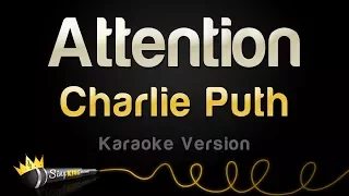 Charlie Puth - Attention (Karaoke Version)