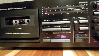 Test video of nakamichi ZX-7