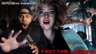 YUP GWEN STACY GOT ME CRYING AGAIN!! THE AMAZING SPIDER-MAN 2 | MOVIE REACTION | FIRST TIME WATCHING