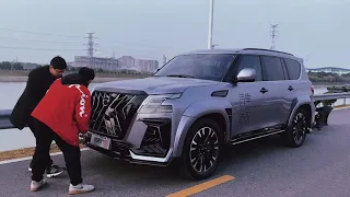 GBT Live Streaming: Black Hawk Body Kits For 2020 Nissan Patrol Model.